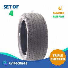 Set Of 4 Used 27540r20 Bridgestone Alenza 001 Rft 106w - 5-732