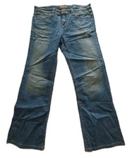 Y2K Vintage Paris Blues Designer 5 Pocket Denim jeans SIZE 15