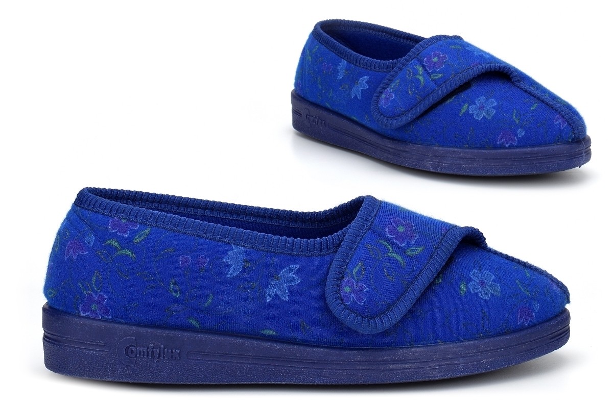 SAOLA Pantofole da donna larghe ciabatte da donna lavabili suola in gomma larghezza EE