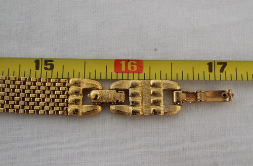 Vintage Monet Kaskade Wasserfall Quaste Halskette signiert goldfarben Kette - Bild 23 von 23