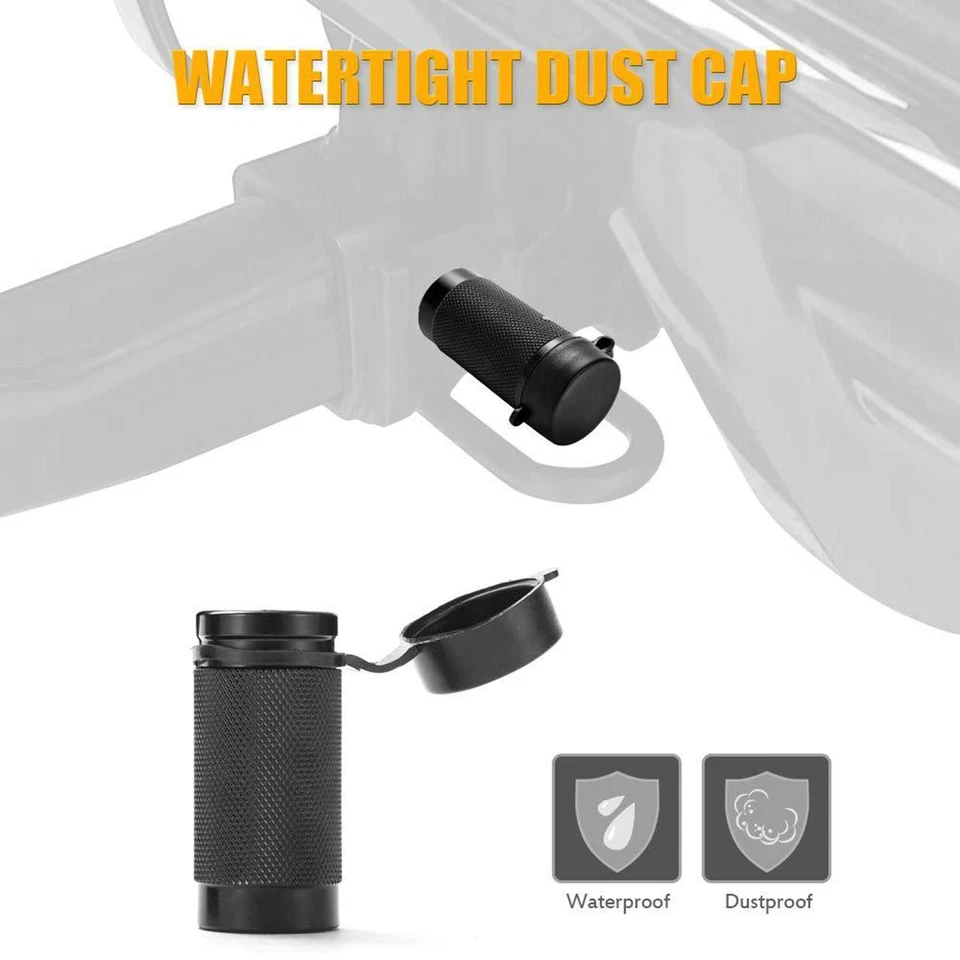 Remolque antirrobo duradero con 2 llaves para camión remolque Foto 3 de 4