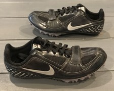 NIKE Zoom Rivals Black Track Cleats Shoes Size 4.5 Unisex
