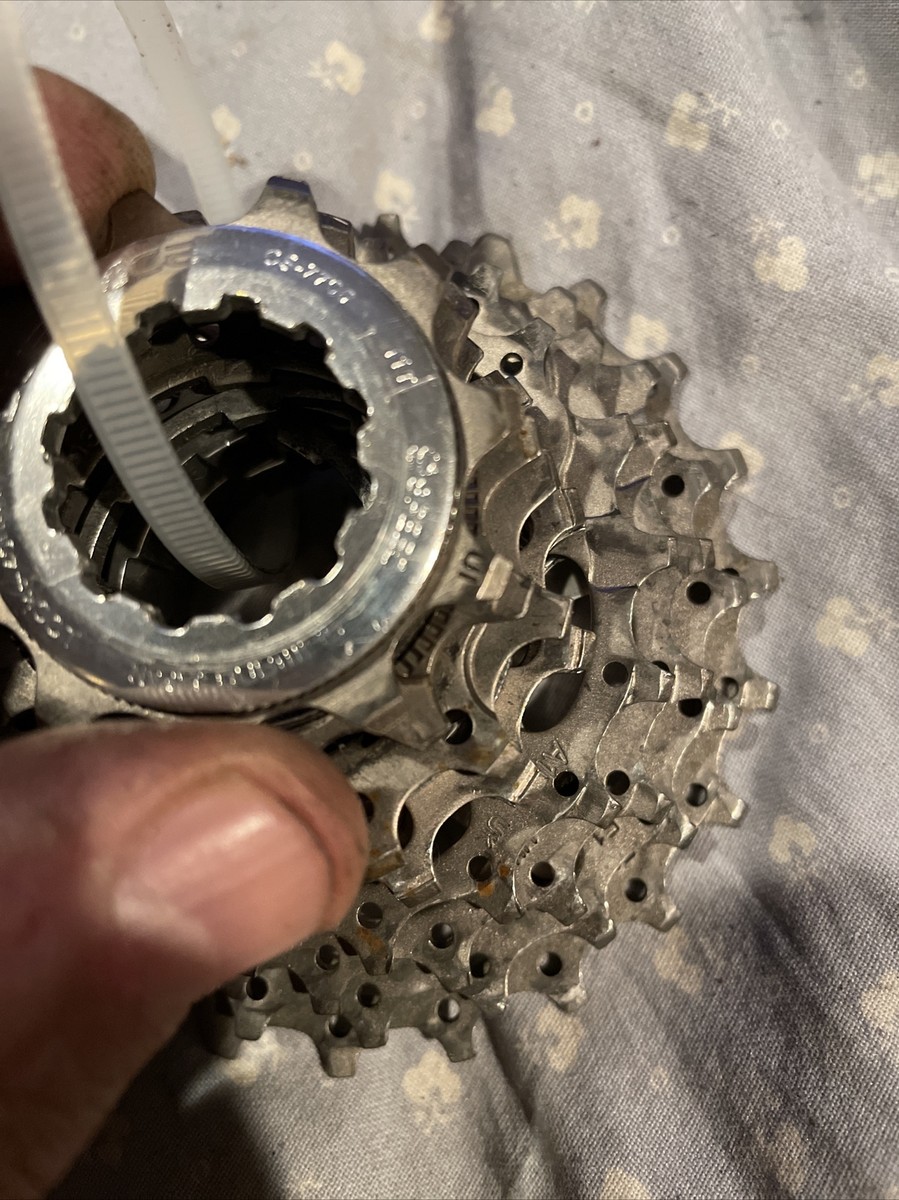 Shimano dura ace CS-7700 9 speed cassette 11-23 | eBay