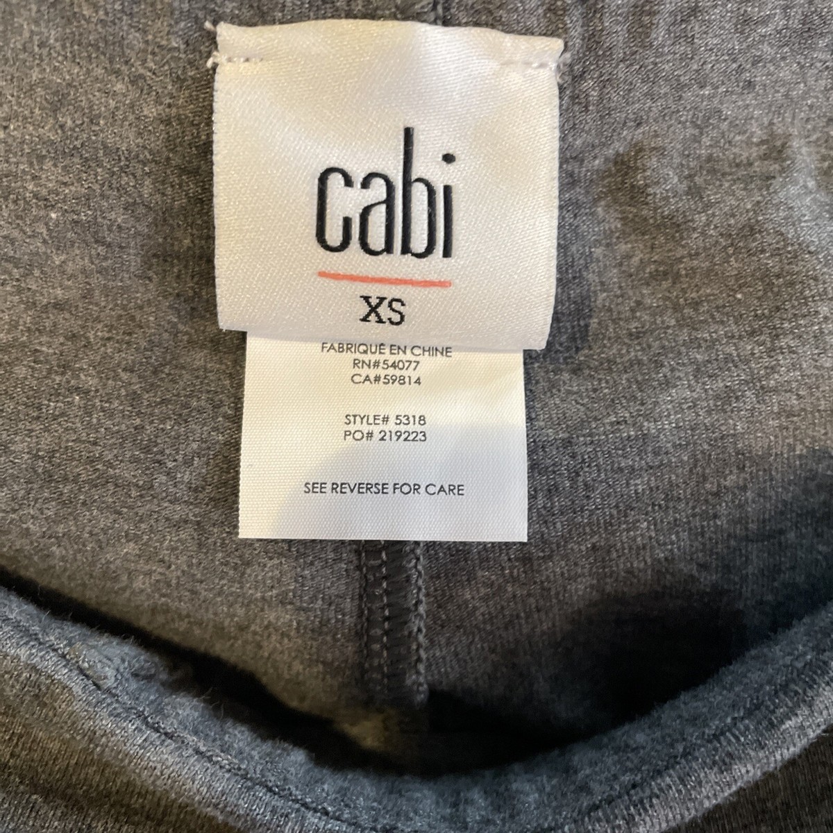 Cabi #5318 Women's M'Leggings Skirted Leggings Tulip Front Stretch