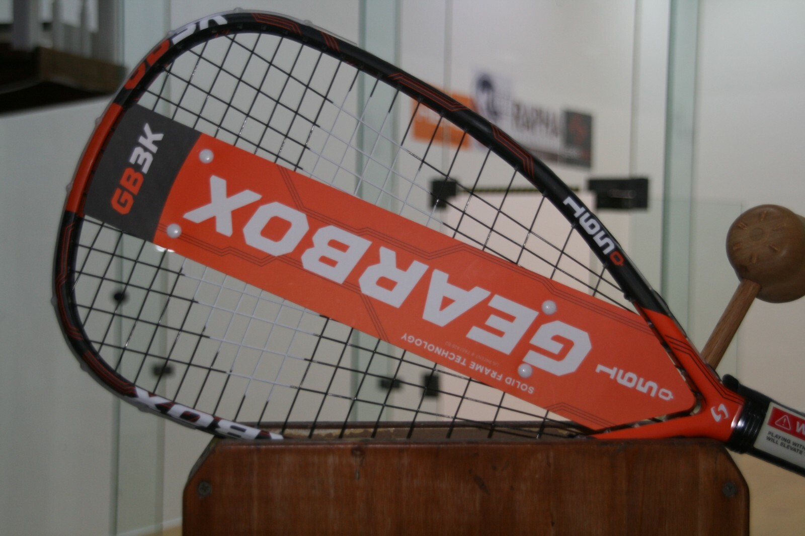 GEARBOX GB3K 165Q ORANGE Racquetball Racquet eBay