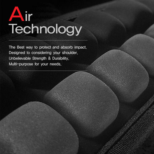 Air Cell Replacement Heavy-Duty Luggage Shoulder Saver Strap Curved (75N) - Picture 2 of 4