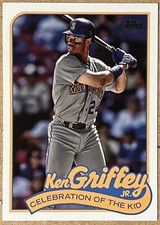2024 Topps Series 1 KEN GRIFFEY JR Celebration of the Kid #KID-7 Mariners- Reds