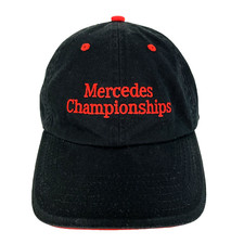 Mercedes Benz Championships Golf Hat Spell Out Script Logo Beach Baseball Cap