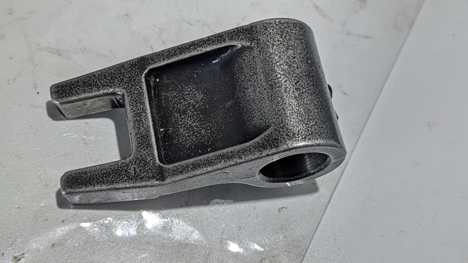 FERRARI 308 PARTS TRANSMISSION SHIFTING SELECTOT FORK2ND AND 3RD 021 115359