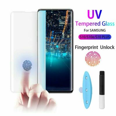 Full Glue UV Tempered Glass Screen Protector For Samsung Galaxy S26 S25 S24 S23+