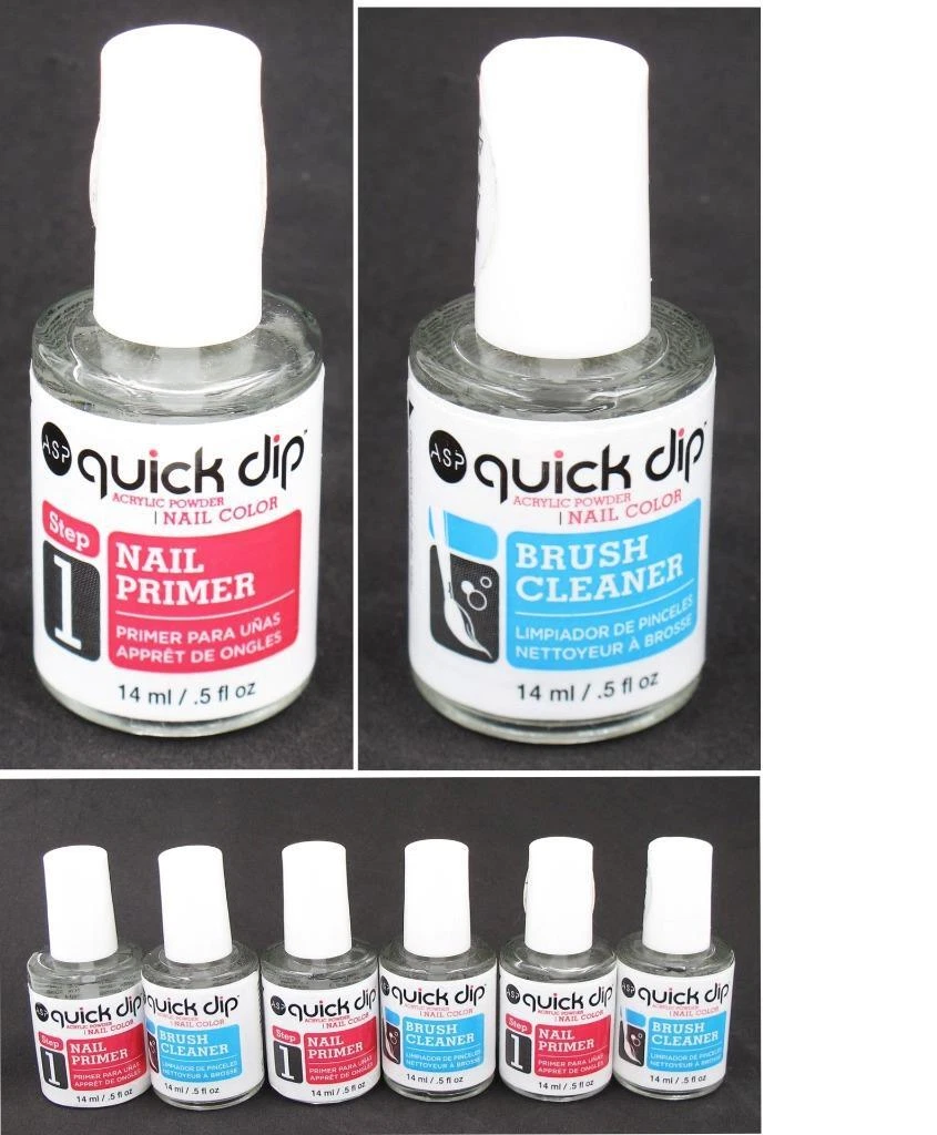ASP 14ml Quick Dip Nail Primer Step 1 Acrylic Powder or Brush