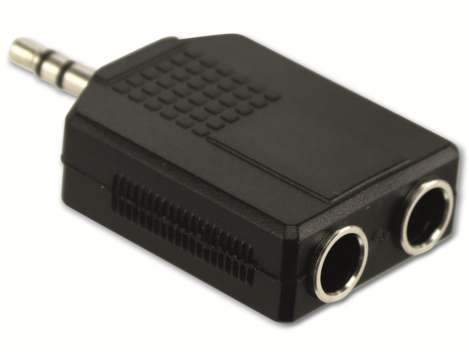 Thumbnail - Klinkenadapter Pcn019, Stecker 3,5 Mm / 2x Kupplung 6,3 Mm
