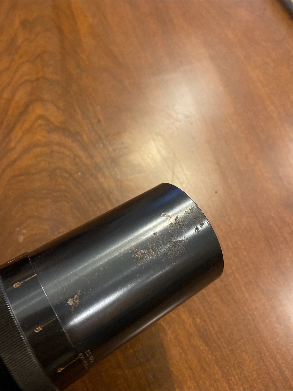 RARE Unertl 15x Telescopic Scope 1" tube 24" with Lens caps. And Ring