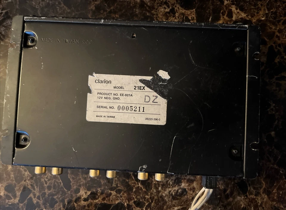 clarion 21ex Electronic Crossover  - Image 3 of 4