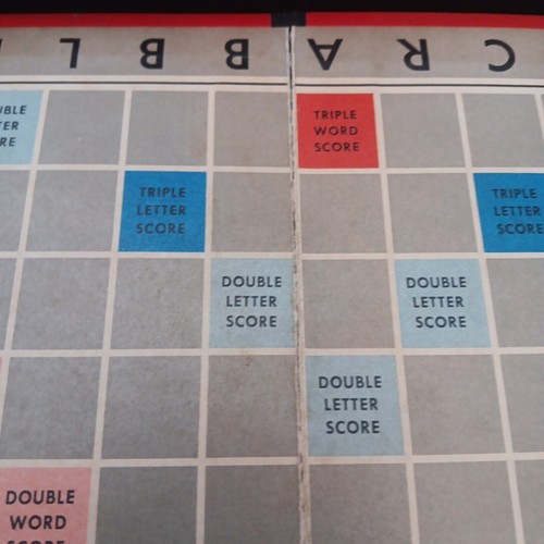 First Deluxe Scrabble 1953. Originally Produced for Macys By James Brunot RARE!! - Bild 3 von 14