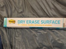 Post-it Dry Erase Surface with Adhesive Backing 48 x 36 White DEF4X3