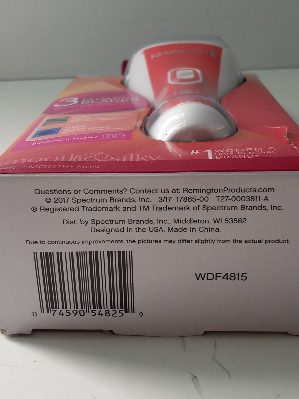 Remington Wet/Dry Shaver WDF 4815 Color Red