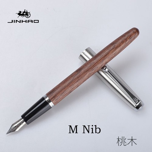 Jinhao 51A Acrylic Resin/Wood Fountain Pen Extra Fine EF/F/M/Art Bent Nib Gift#J - Picture 47 of 60