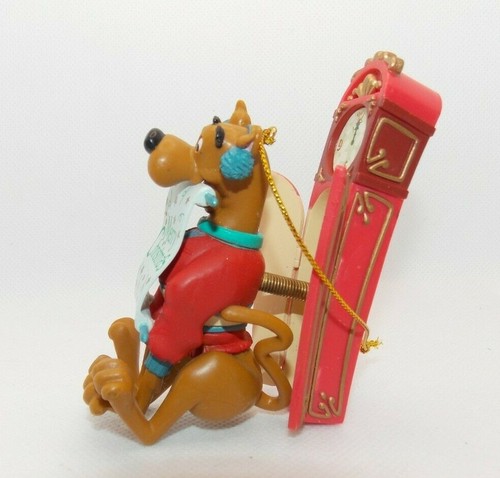 Vintage Scooby Doo Clock Spring Christmas Ornament Hanna Barbera 2000 Hallmark - Picture 4 of 11