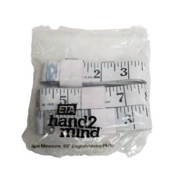 Hand2Mind 60 Inch Measuring Tape 3 Pack 150cm Dual Scale Sewing Craft
