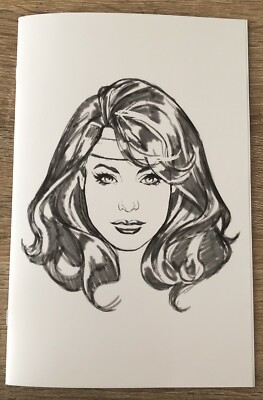 G.O.D.S. #6 - Mark Brooks Headshot Sketch 1:50 Variant - Marvel Comics - New