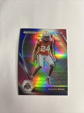 2021 Panini Prizm Draft Picks - Red White & Blue Prizm #137 Shaun Wade (RC)
