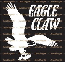 Eagle Claw Fishing Tackle - Outdoor Sports - Vinyl Die-Cut Peel N' Stick Decals