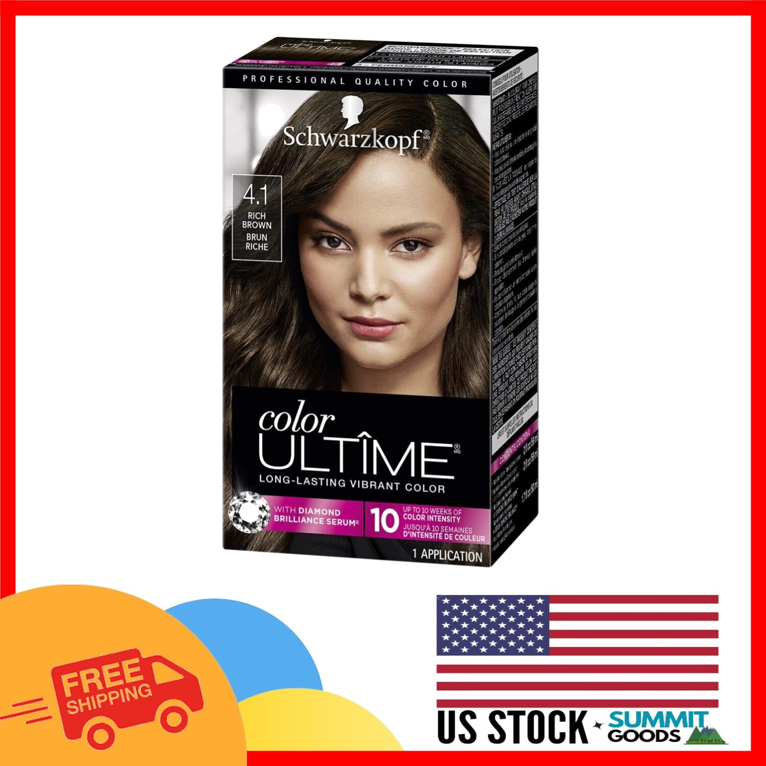 Ultime 4.1 Hair Dye Cream - Lasting Vibrancy & Show-stopping