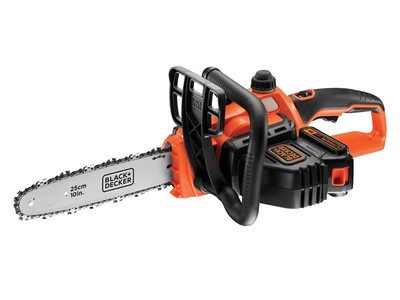 BLACK + DECKER GKC1825L20 Cordless Chainsaw 25cm Bar 18V 1 x BLACK + DECKER GKC1825L20 Cordless Chainsaw 25cm Bar 18V 1 x