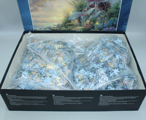 ⭐INTERIOR NUEVO: Thomas KINKADE puesta de sol en el mar Schmidt Puzzle 6000 jigsaw ⭐ - Imagen 5 de 14