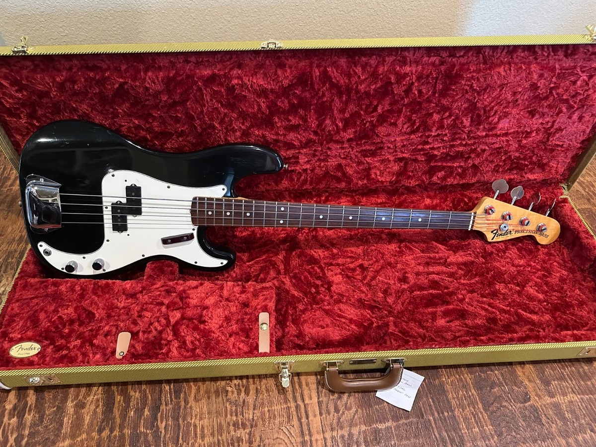 Fender American Standard Precision Electric Bass Guitar for
