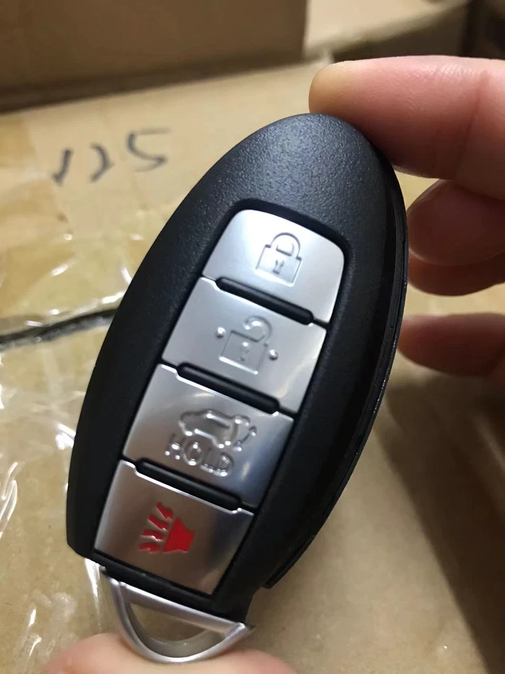 4 Button for Nissan X-trail 2014 2015 2016 2017 Smart Remote Key Fob S180144101 - Image 3 of 4