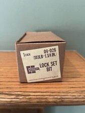 Vintage Stanley No. 103LB-1 3/4" Lock Set Bit in Original Box Made in USA