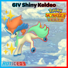 ✨Shiny Home  Keldeo 6IV✨ Pokemon Scarlet & Violet 🚀Fast🚀
