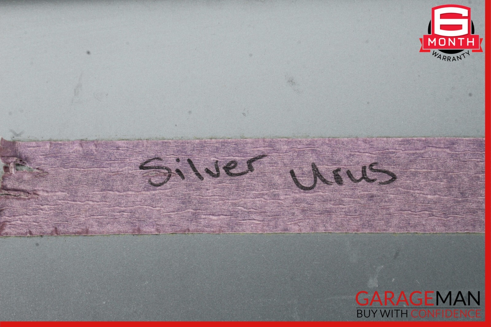 18-22 Lamborghini Urus Rear Bumper Cover Valance Trim Panel Silver OEM
