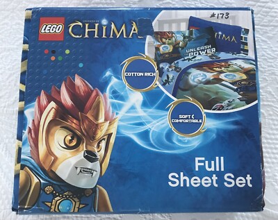 Lego: Legends of Chima: Unleash The Power - Full Sheet Set - Fitted, Flat & Case