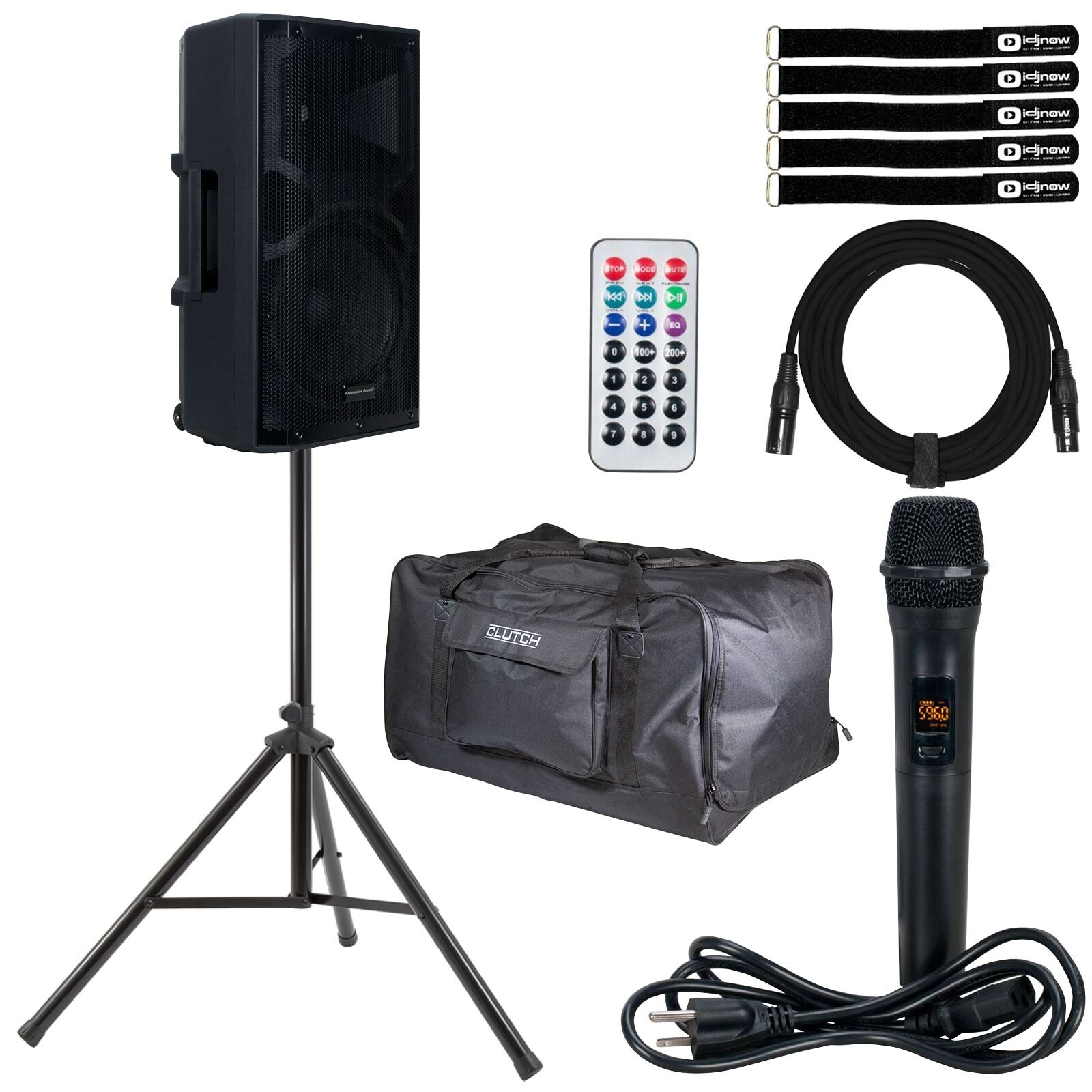 American Audio APX12 GO BT 12 Портативный динамик Bluetooth PA с питанием от батареи,...