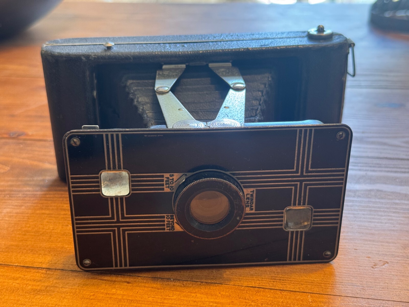 Vintage Kodak Eastman Jiffy Kodak Six-16 Folding Strut Film Camera