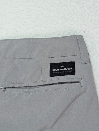 Quiksilver DryFlight Ocean Union Amphibian boardshorts silver boys size 29 - Picture 6 of 9