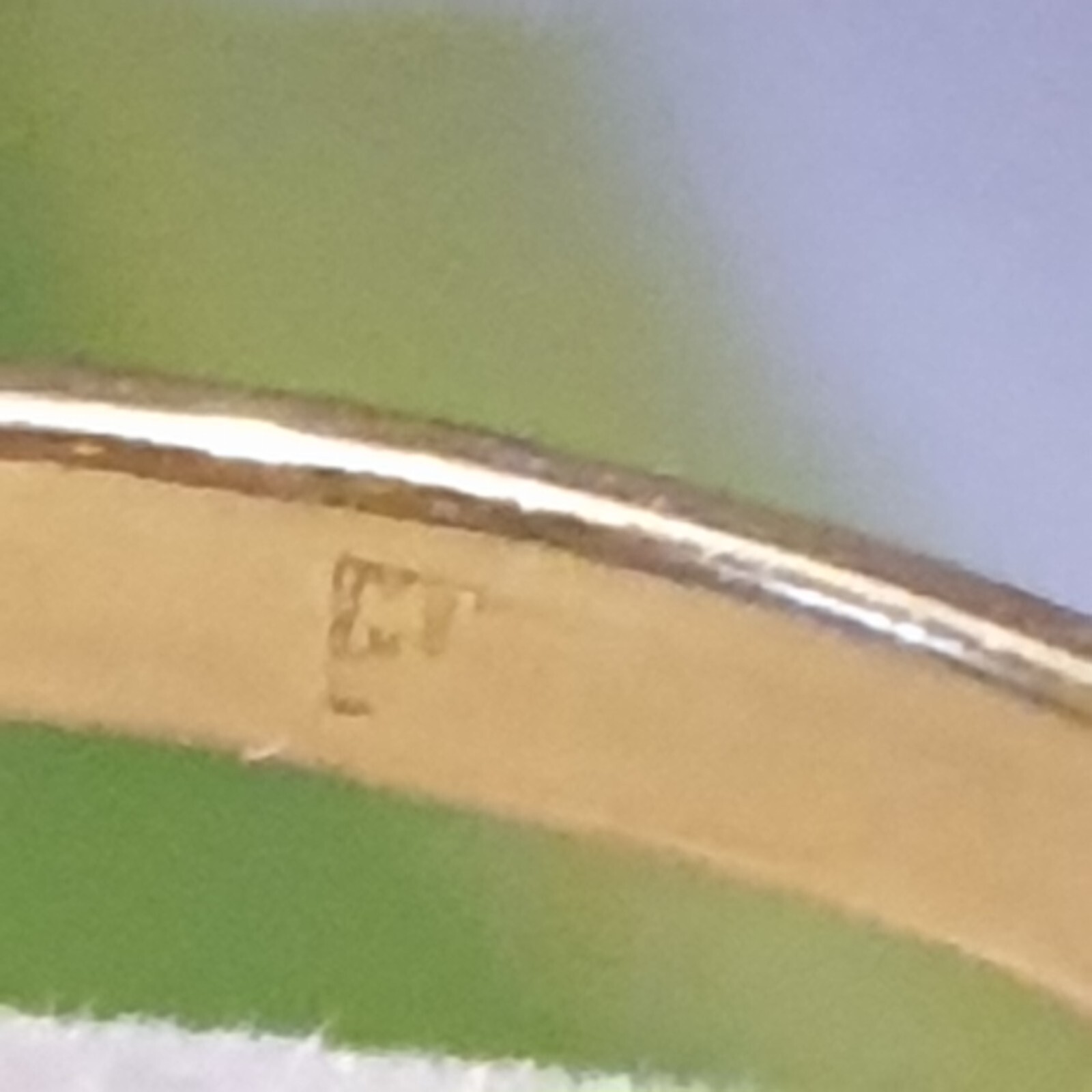 Vintage 18ct 750 GOLD RING Diamonds Tested HALLMARKED 1978 Chain Band vintage-18ct-750-gold-ring-diamonds-tested-hallmarked-1978-chain-band