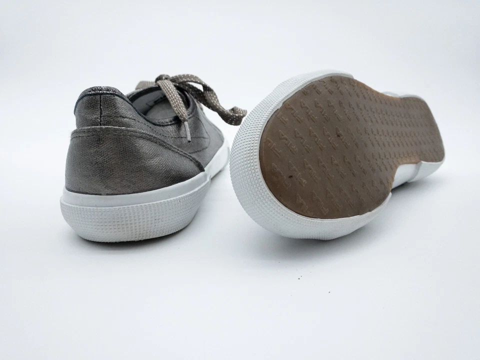 FILA Sneaker Donna Tempo Libero Scarpa Bassa Argento Gr42 Eu Art 17496-95 - Immagine 2 di 3