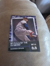 2019 Topps Warriors of the Diamond #WOD-18 Warren Spahn