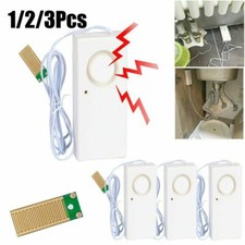 1/2/3x Water Leak Alarm Flood Level Overflow Detector Sensor Home Security