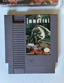 The Immortal (Nintendo NES, 1990) Complete CIB w/ Protective Case