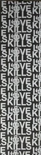 **Rare**  "LOVE KILLS" Muska Element Skateboard Grip Tape Sheet 9" x 33" NOS 
