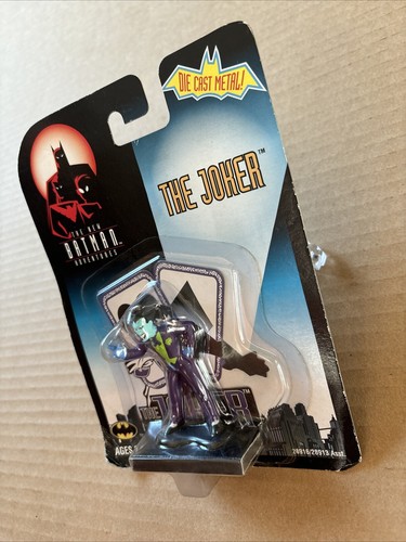 BATMAN The New Batman Adventures -THE JOKER -Die Cast Metal Figure -1997 KENNER - Afbeelding 3 van 18
