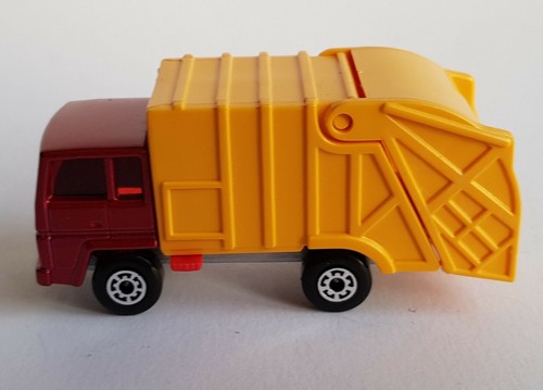 Matchbox Superfast N º 36 , Camión Basura Estupendo Mint / en Caja Estado - Imagen 6 de 9