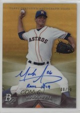 2014 Bowman Platinum Prospects Gold Refractor 8/50 Mark Appel #AP-MAP Auto 4g8