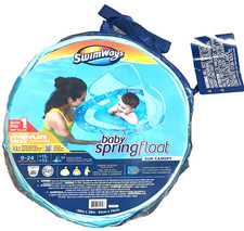SwimWays Baby Spring Float Sun Canopy Toddler POOL Seat 9-24 Mo Less than 33 lbs