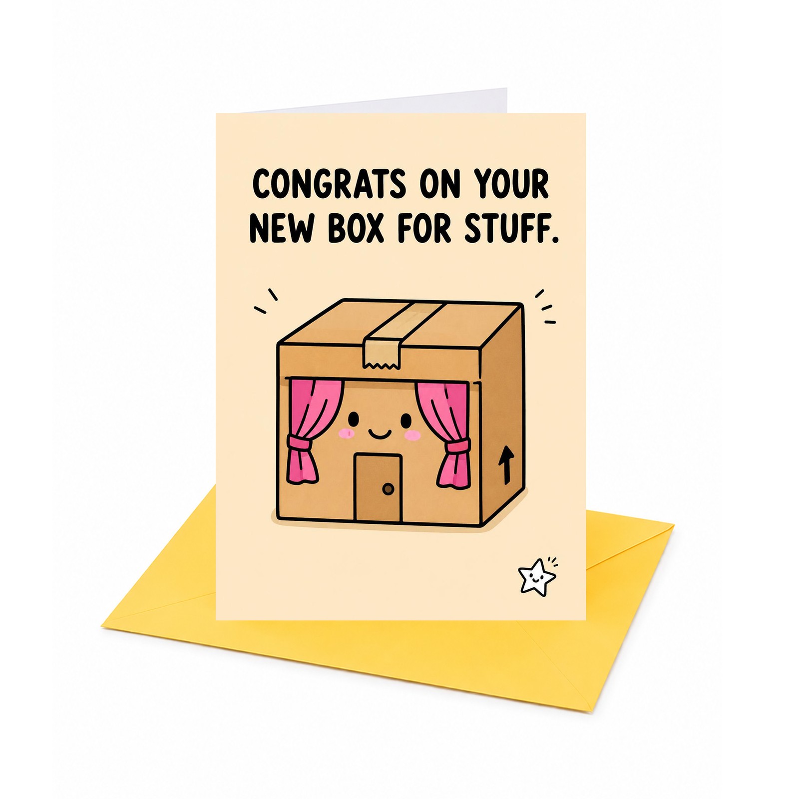  - Cardbox Design For Stuff New Home Congratulations Card - Image 2